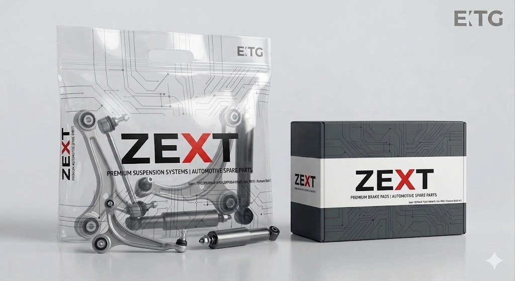ZEXT premium automotive parts packaging